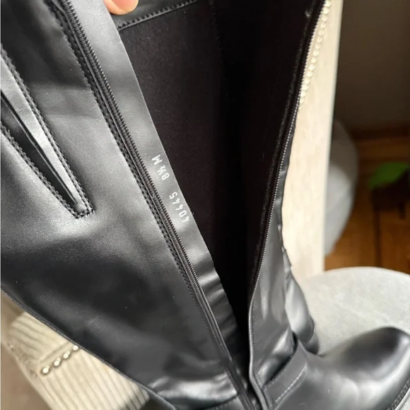 La Canadienne Stevie black leather boots. - Picture 8 of 8